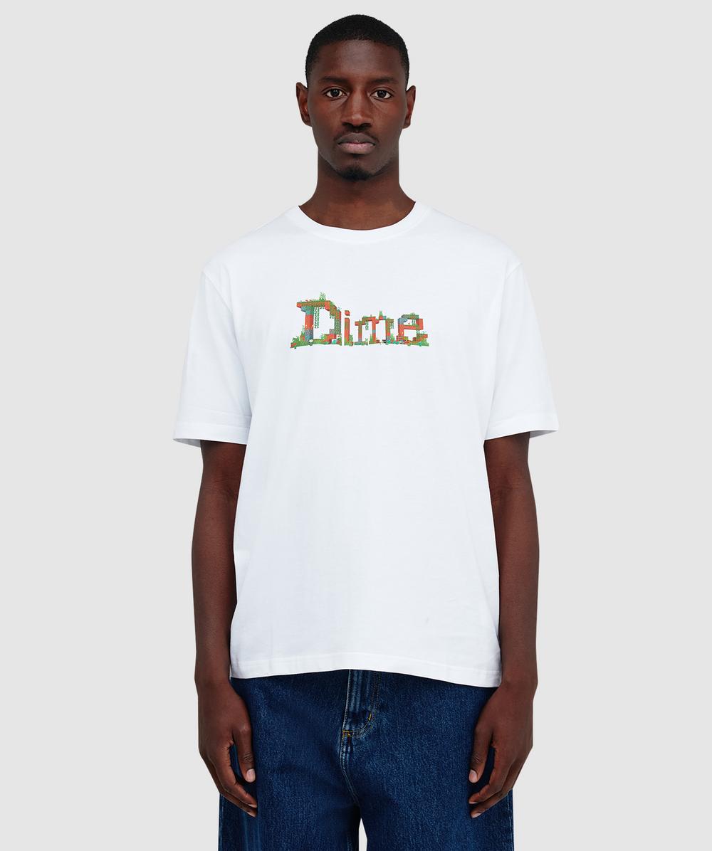 Dime Classic Craft T-shirt In White