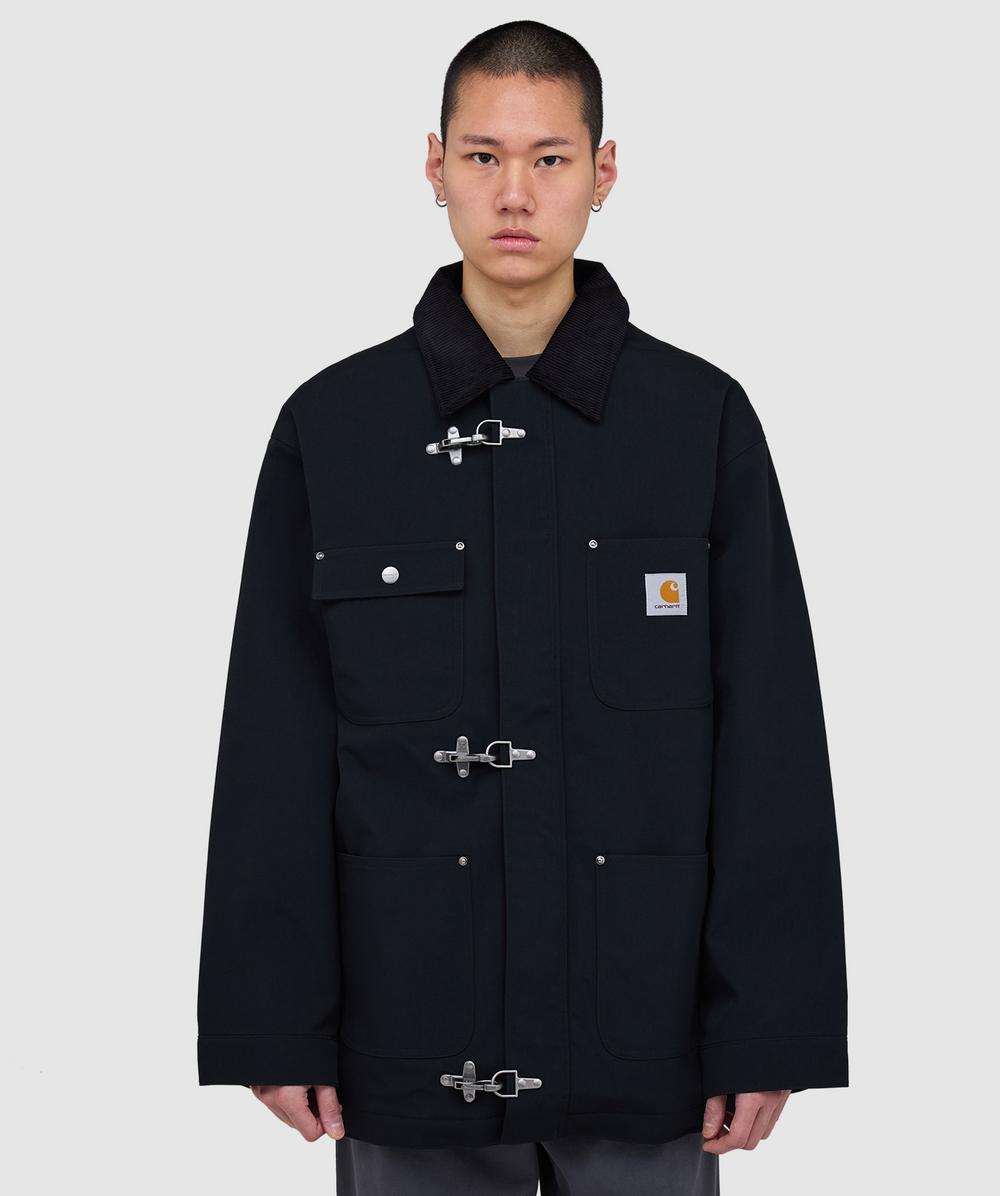 Carhartt WIP Adair Coat (Black / Black - Xl) - Size XL, Male