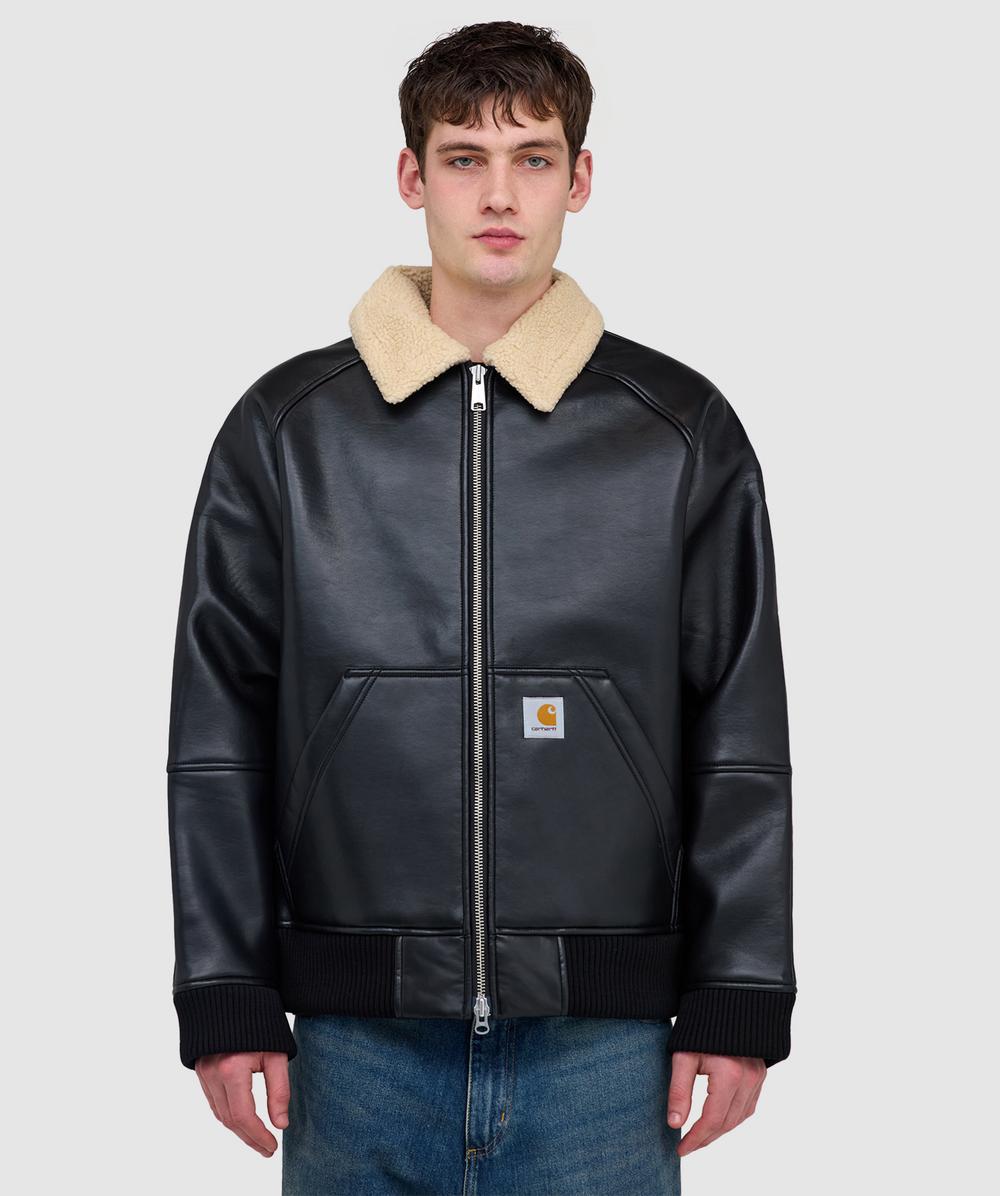 Carhartt WIP Shepton jacket | BLACK / NATURAL | SEVENSTORE