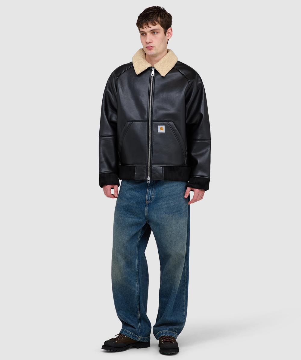 Carhartt WIP Shepton jacket | BLACK / NATURAL | SEVENSTORE