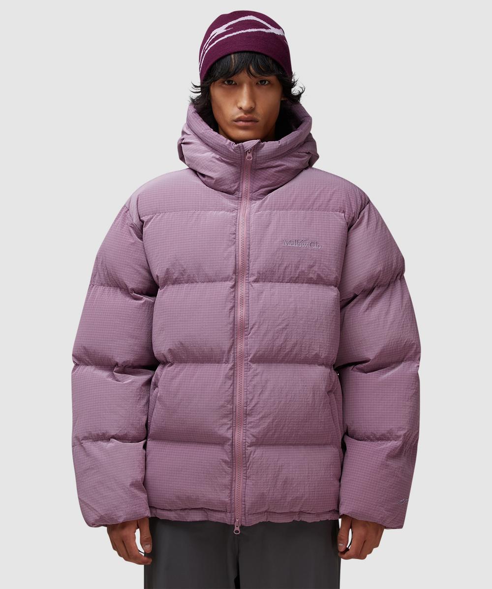 Mellow Clo Summit Puffer Jacket In Purple