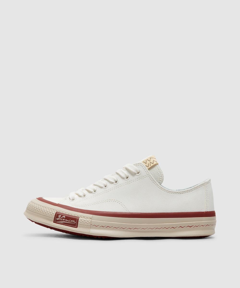 Visvim Skagway Lo Suede Sneaker In Neutral