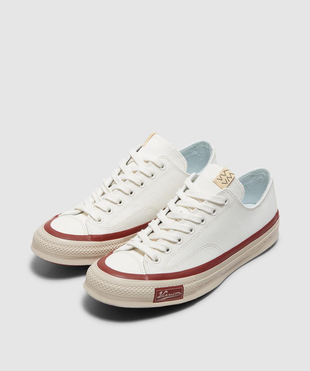 Visvim Skagway lo suede sneaker | WHITE | SEVENSTORE