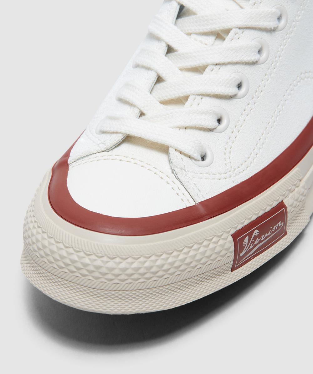 Visvim Skagway lo suede sneaker | WHITE | SEVENSTORE