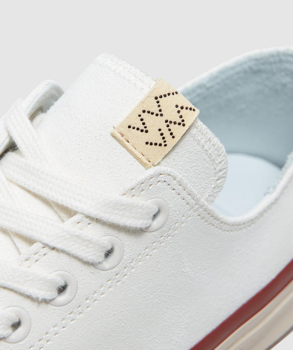 Visvim Skagway lo suede sneaker | WHITE | SEVENSTORE