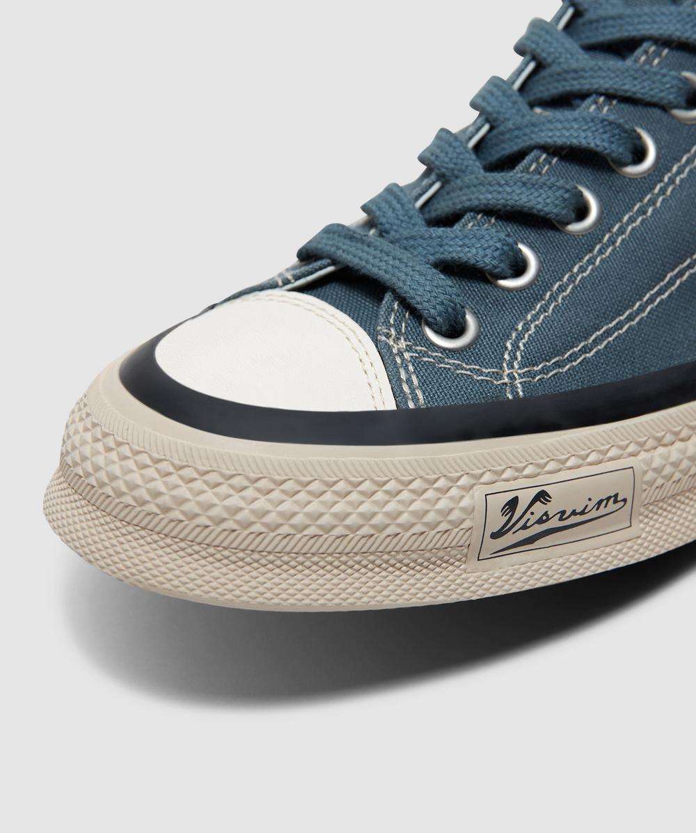 Visvim Skagway lo canvas sneaker | BLUE | SEVENSTORE