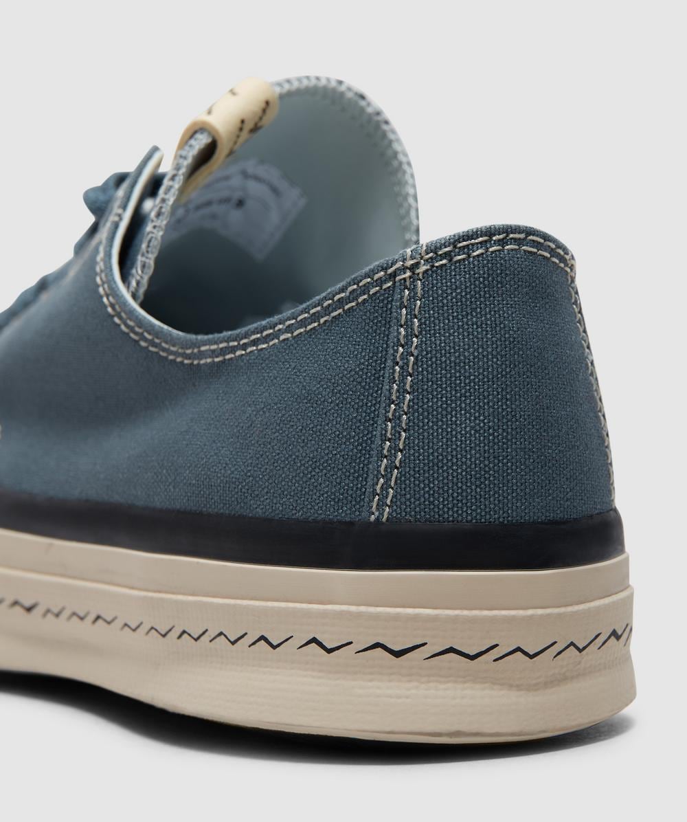 Visvim Skagway lo canvas sneaker | BLUE | SEVENSTORE