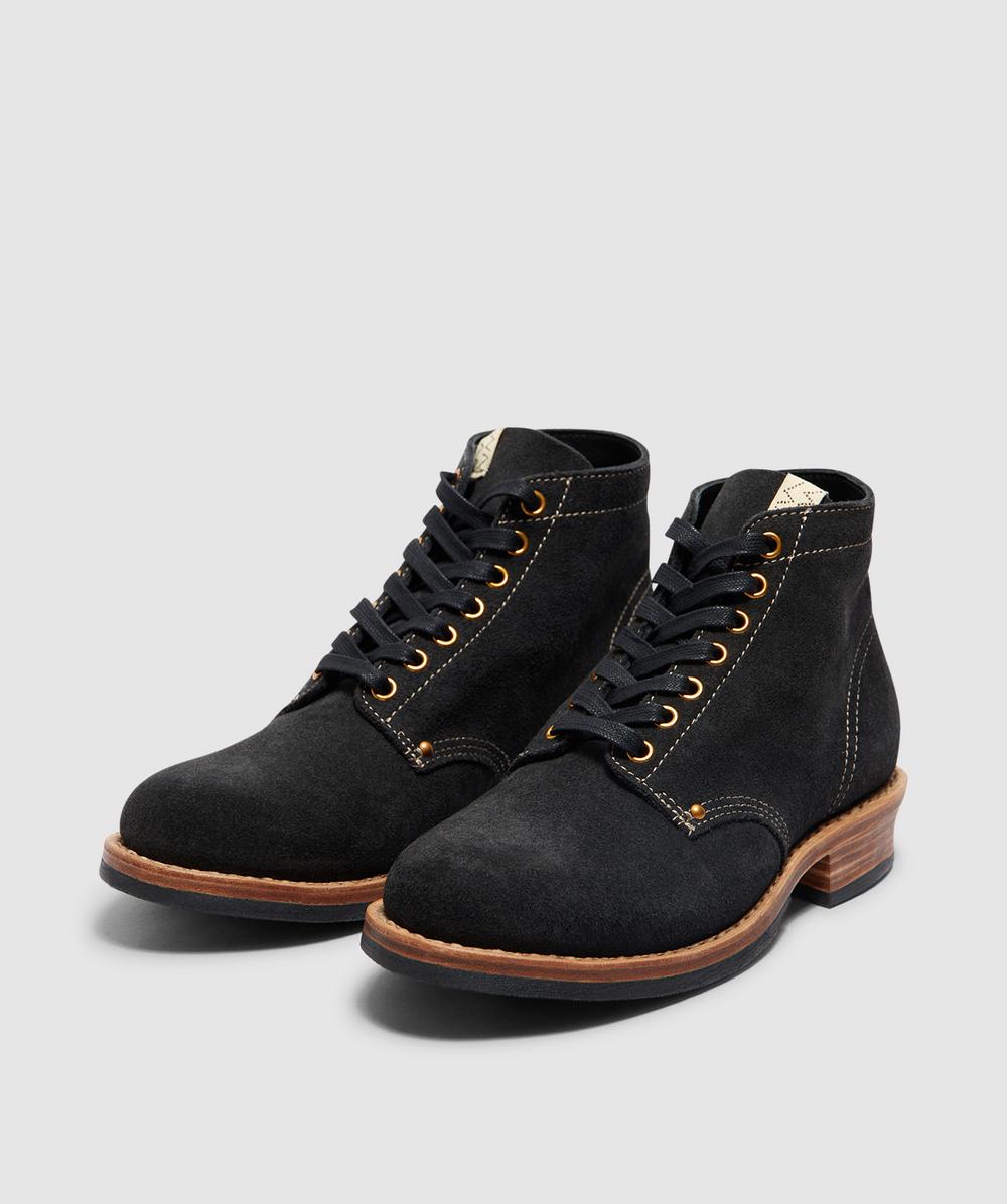 g*5様 visvim BRIGADIER BOOTS MID-FORK シュー Visvim Brigadier folk boot | BLACK | SEVENSTORE