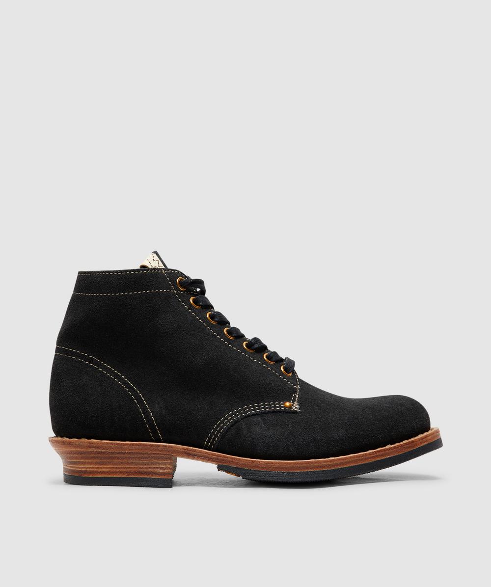 Visvim Brigadier boots-folk | BLACK | SEVENSTORE