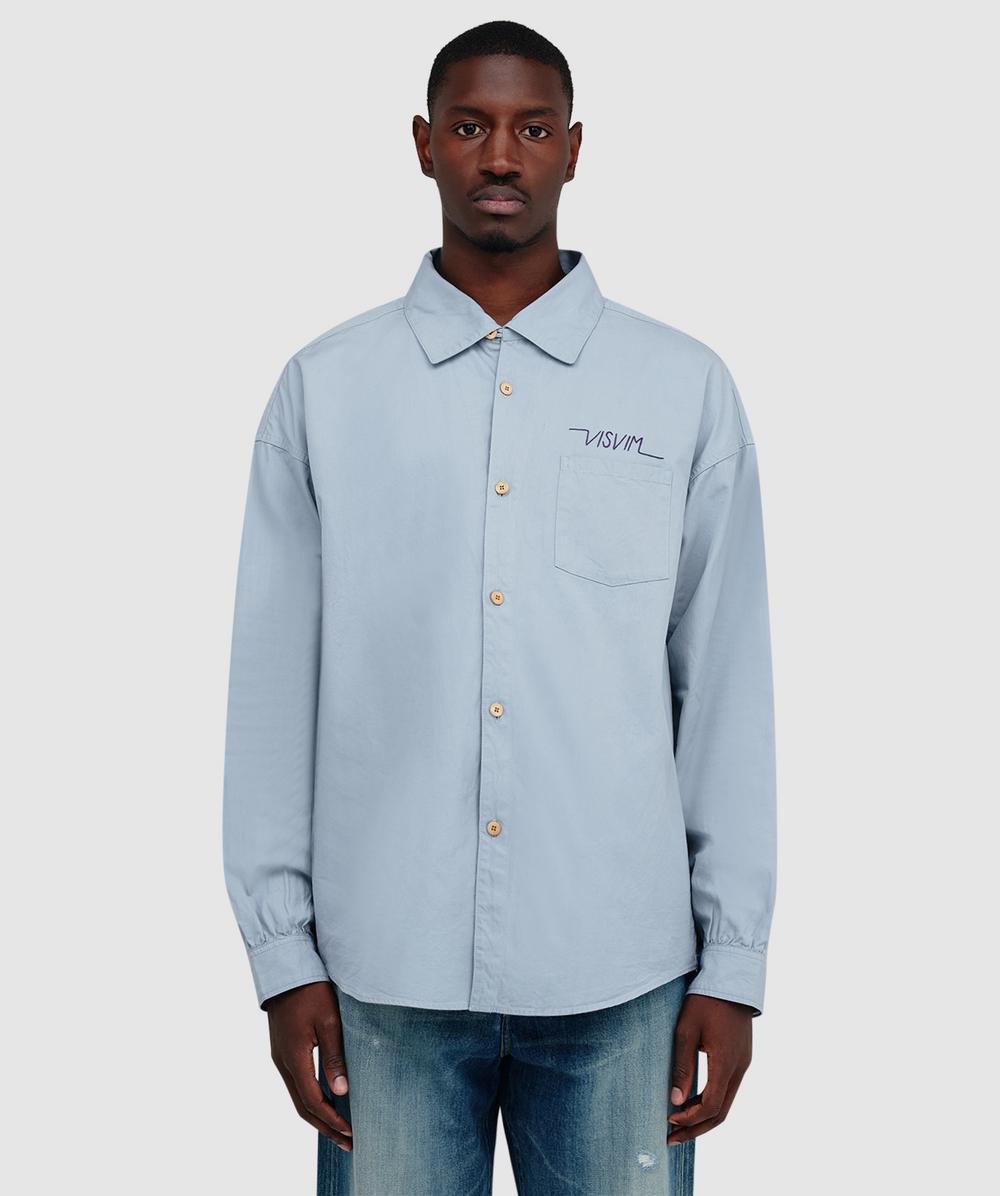 Visvim Palmer Shirt In Blue