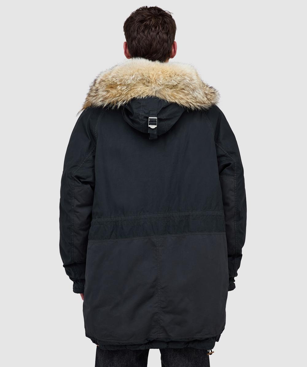 Visvim Valdez down jacket | BLACK | SEVENSTORE