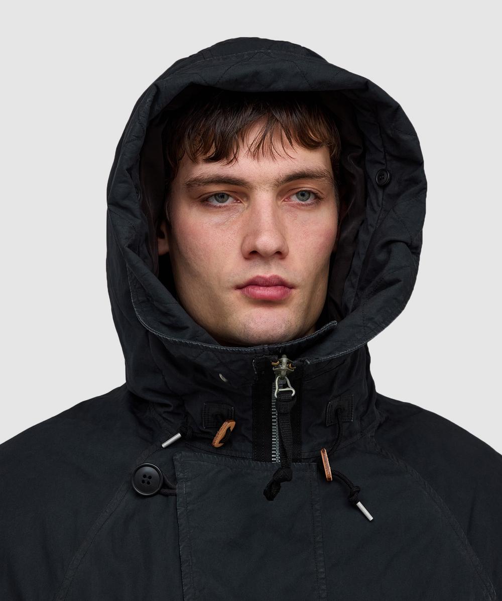 Visvim Valdez down jacket | BLACK | SEVENSTORE