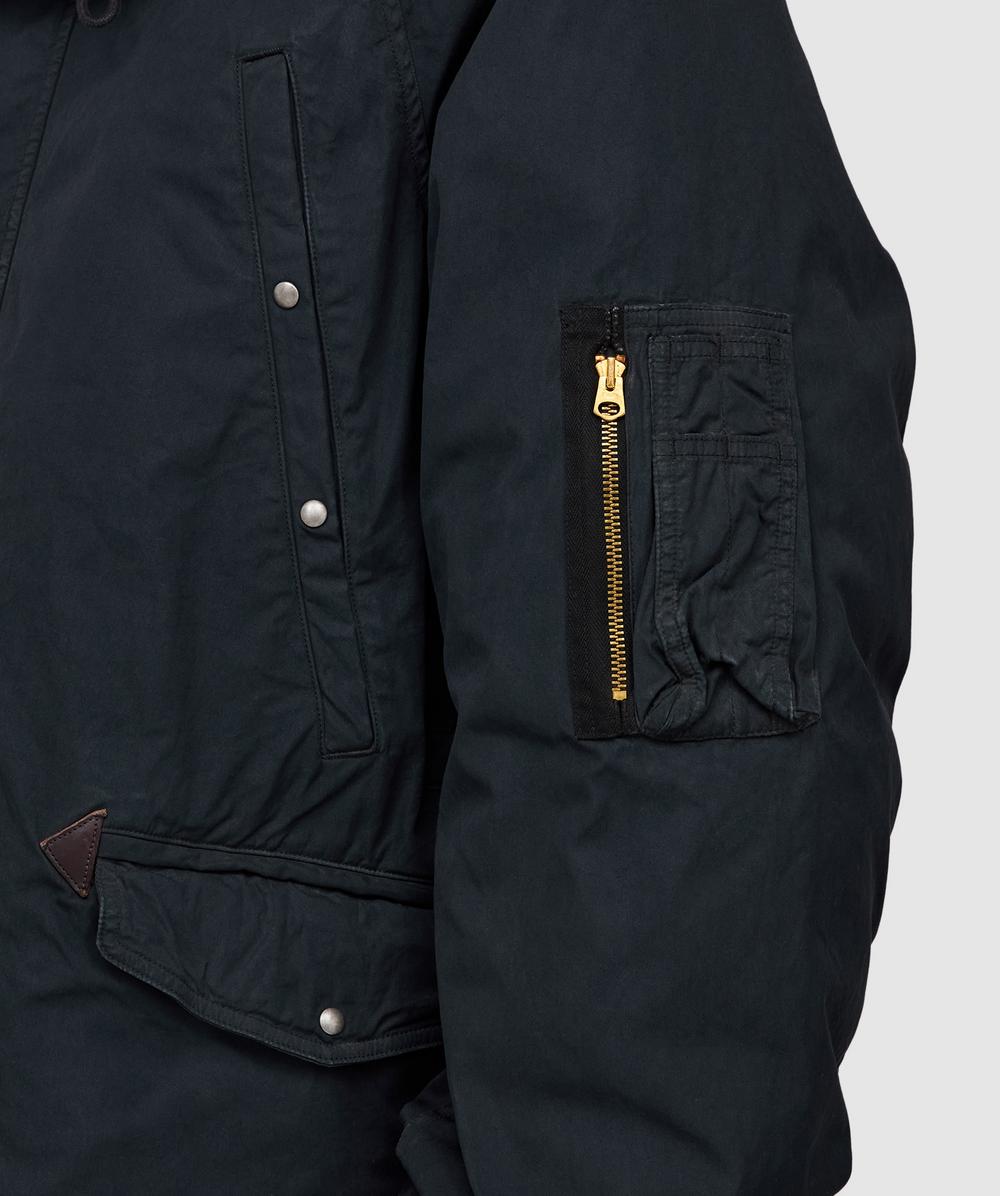 Visvim Valdez down jacket | BLACK | SEVENSTORE