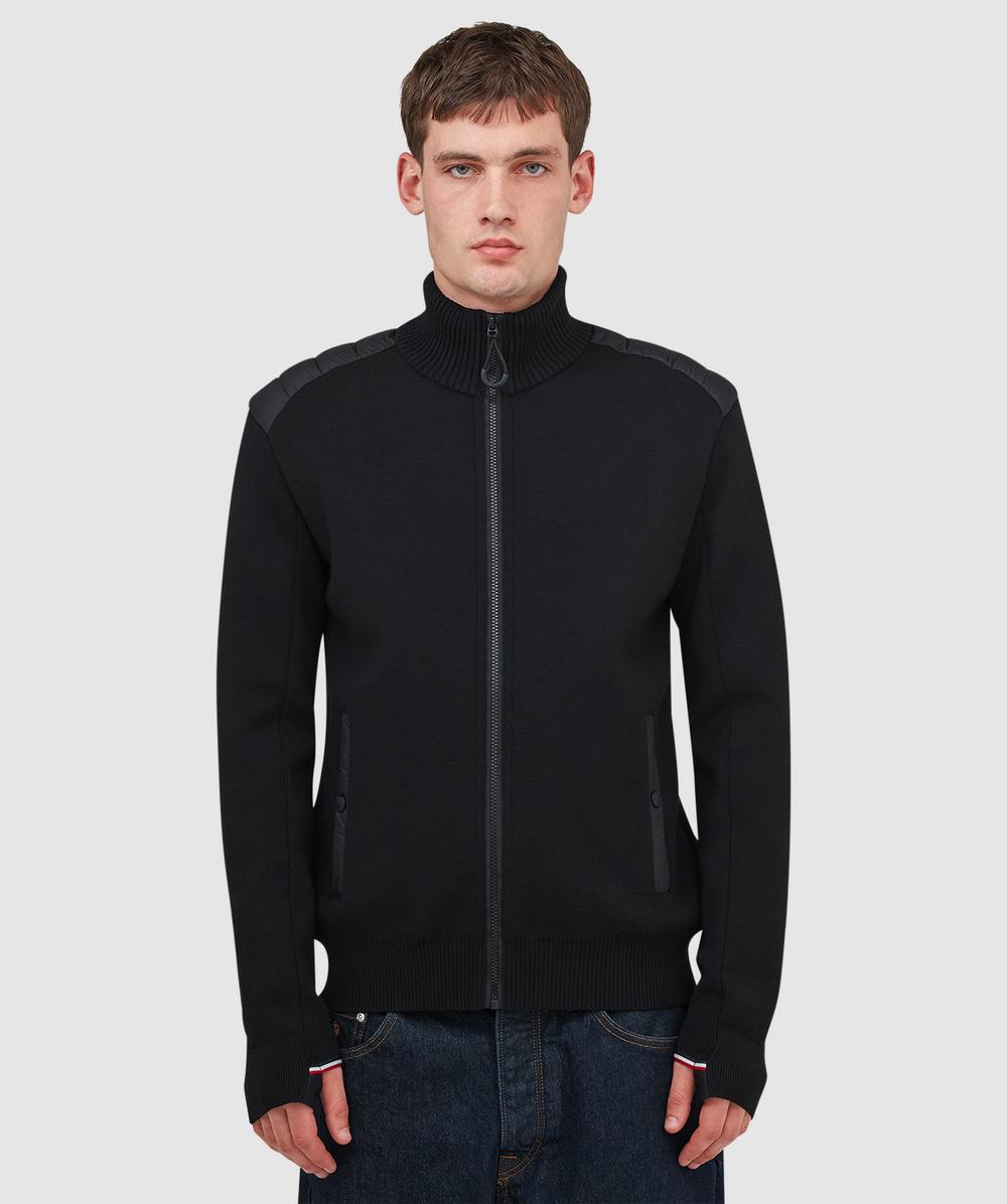 Moncler Grenoble Cardigan (Black - Xl) - Size XL, Male