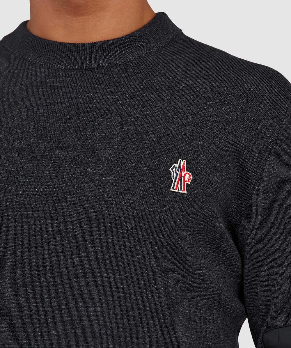 Moncler Grenoble crewneck sweatshirt | DARK GREY | SEVENSTORE