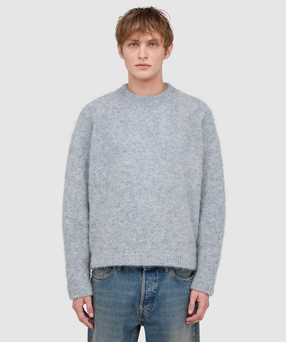 Aboutblank About:blank Alpaca Sweater In Gray