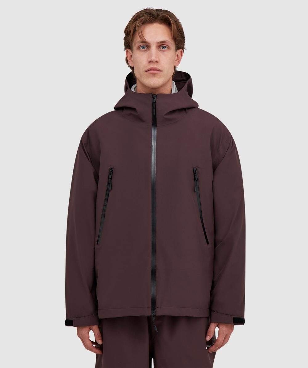 MKI MIYUKI ZOKU V3 shell hooded jacket | RAISIN | SEVENSTORE