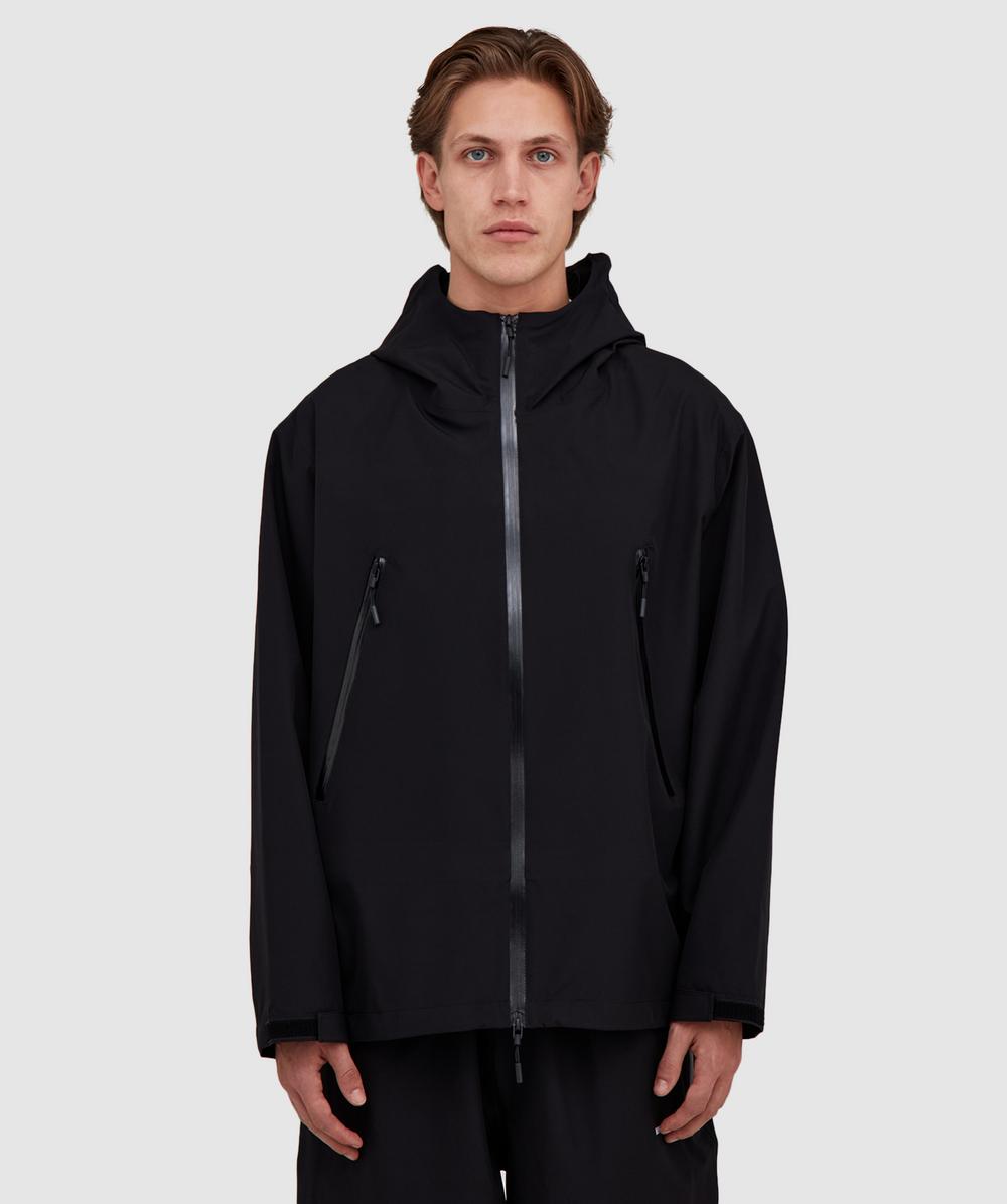MKI MIYUKI ZOKU V3 shell hooded jacket | BLACK | SEVENSTORE