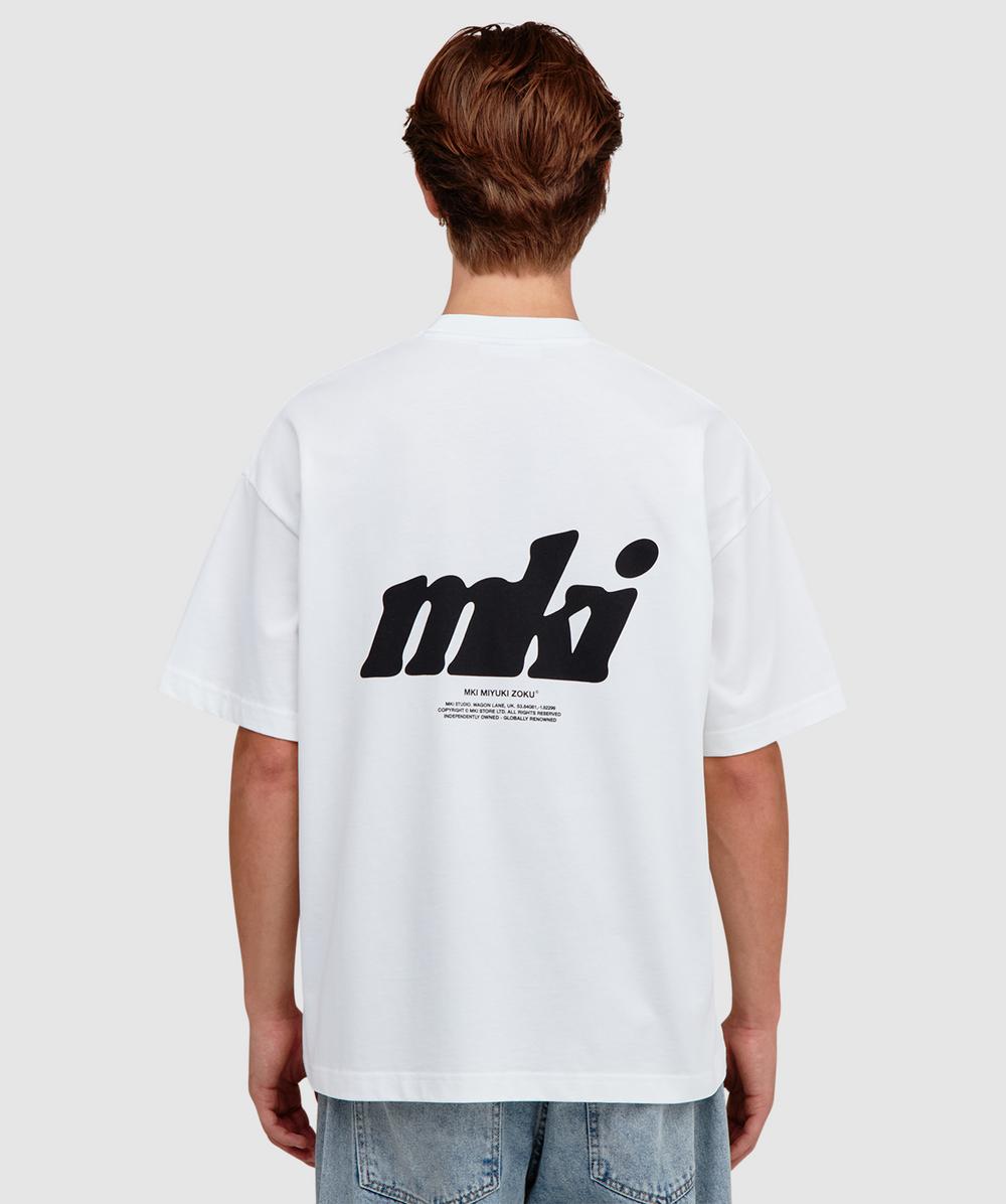 MKI MIYUKI ZOKU Stamp t-shirt | WHITE | SEVENSTORE
