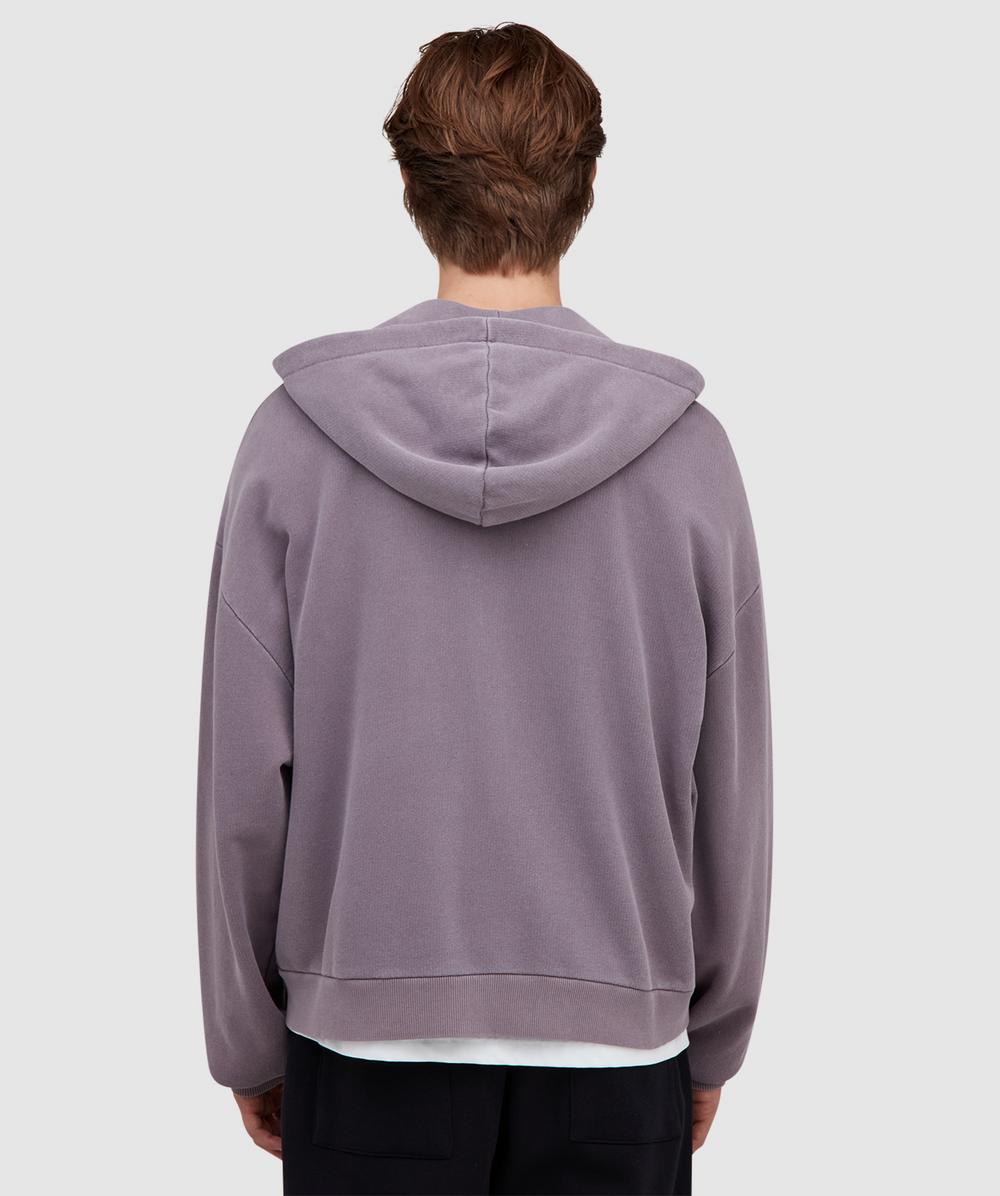 MKI MIYUKI ZOKU Uniform zip hoodie | PIGMENT RAISIN | SEVENSTORE