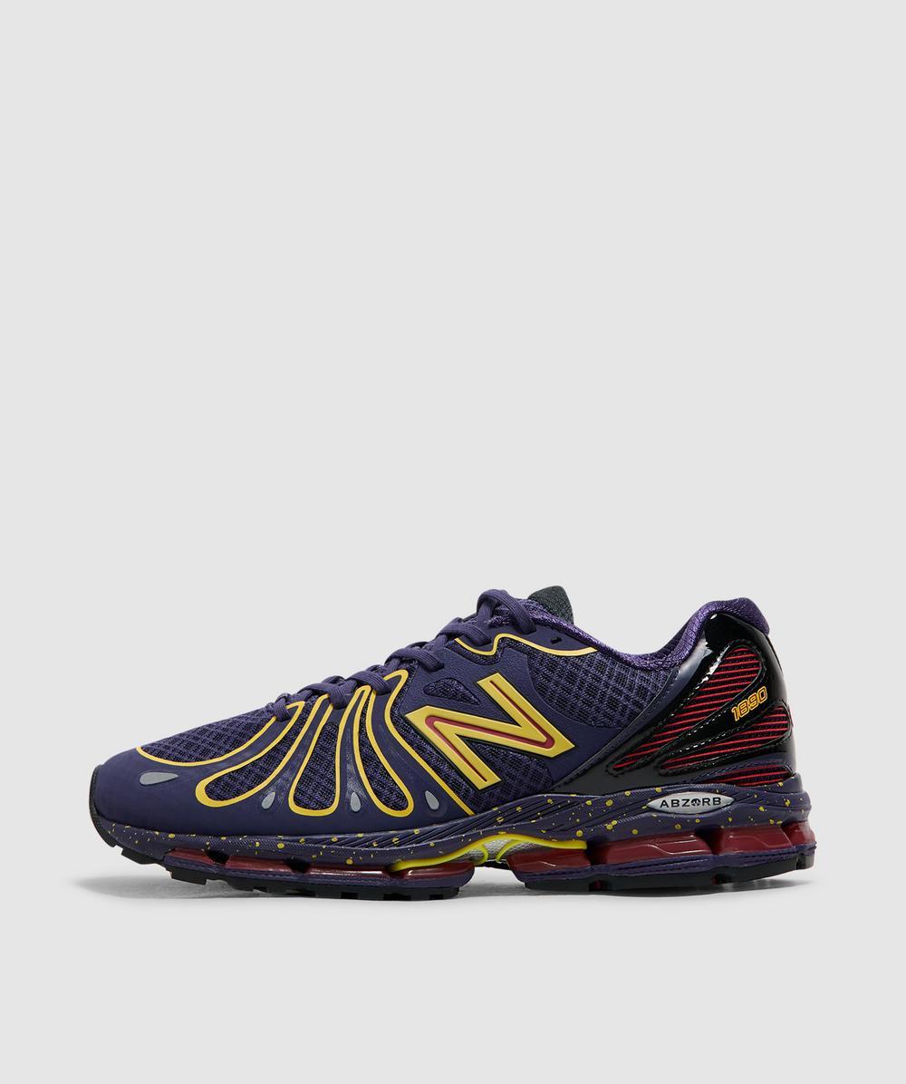 New Balance Men's Yellow Abzorb 1890 Sneaker (Boysenberry / Punch - 10) - Size 10