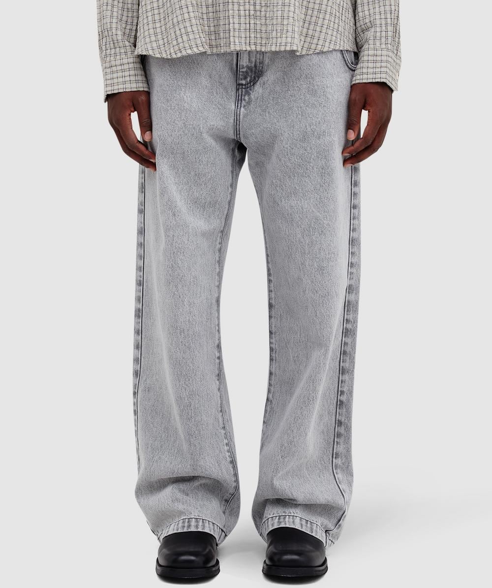 mfpen Straight Cut Jean (Acid Wash - Xl/32) - Size XL/32, Male