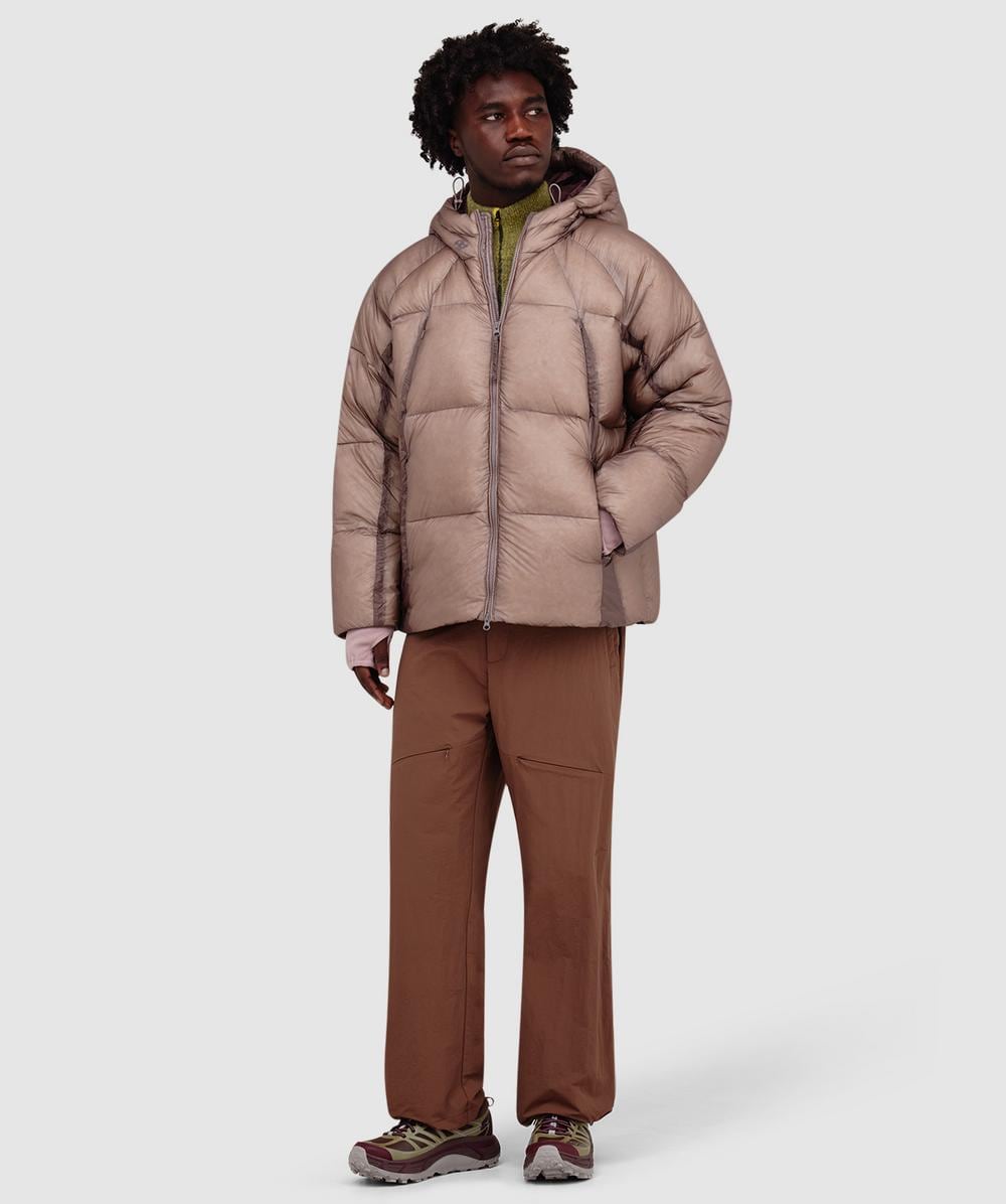 San San Gear Shade puffer jacket | ASH PINK | SEVENSTORE