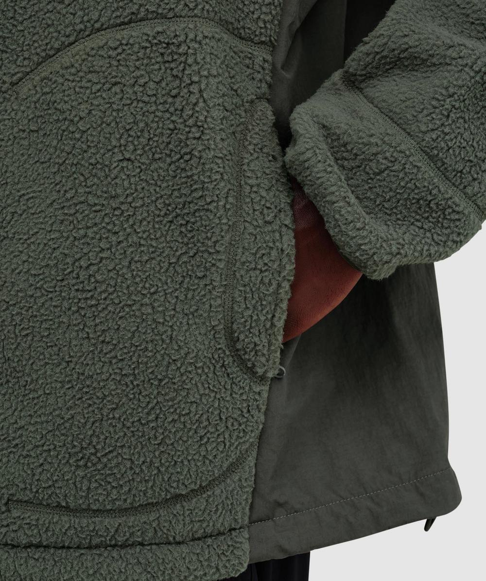 San San Gear Fleece jacket | KHAKI | SEVENSTORE