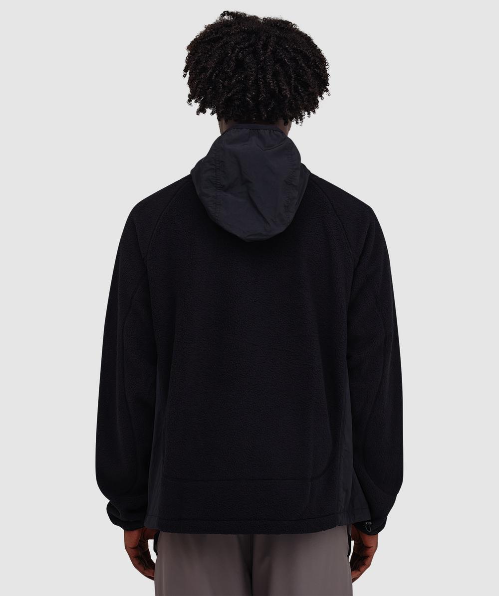 San San Gear Fleece jacket | BLACK | SEVENSTORE