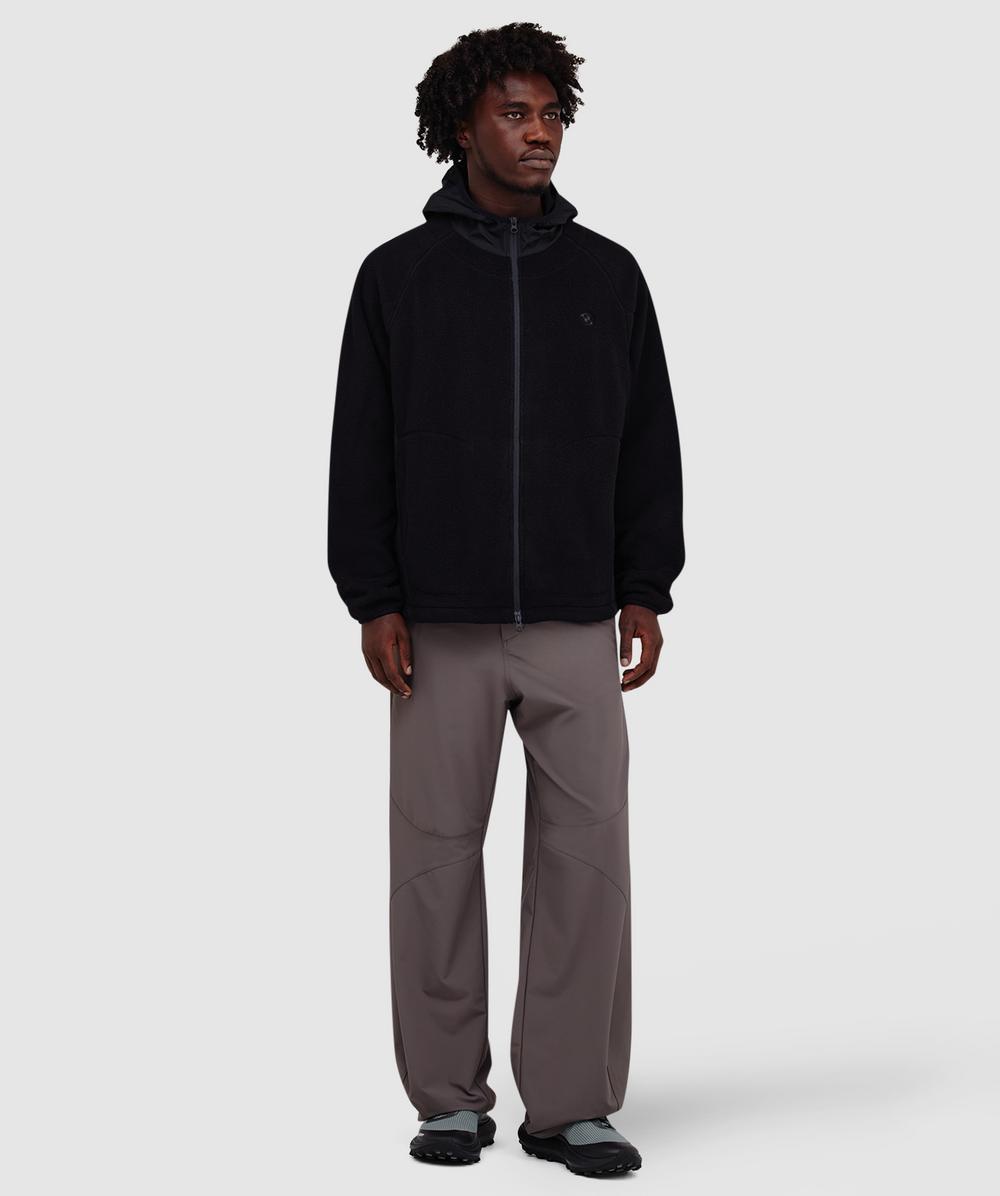 San San Gear Fleece jacket | BLACK | SEVENSTORE