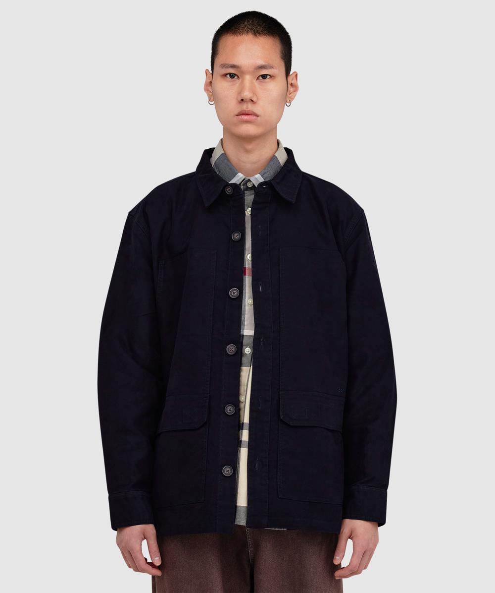 Barbour Newbirch Overshirt In Blue