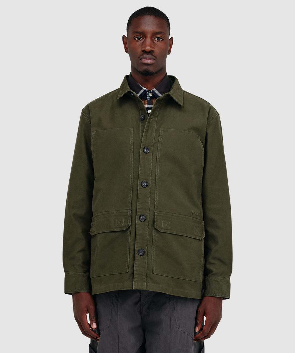 Barbour Newbirch overshirt | FOREST | SEVENSTORE