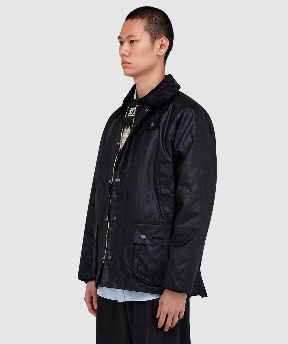 Barbour Bedale wax jacket | BLACK | SEVENSTORE
