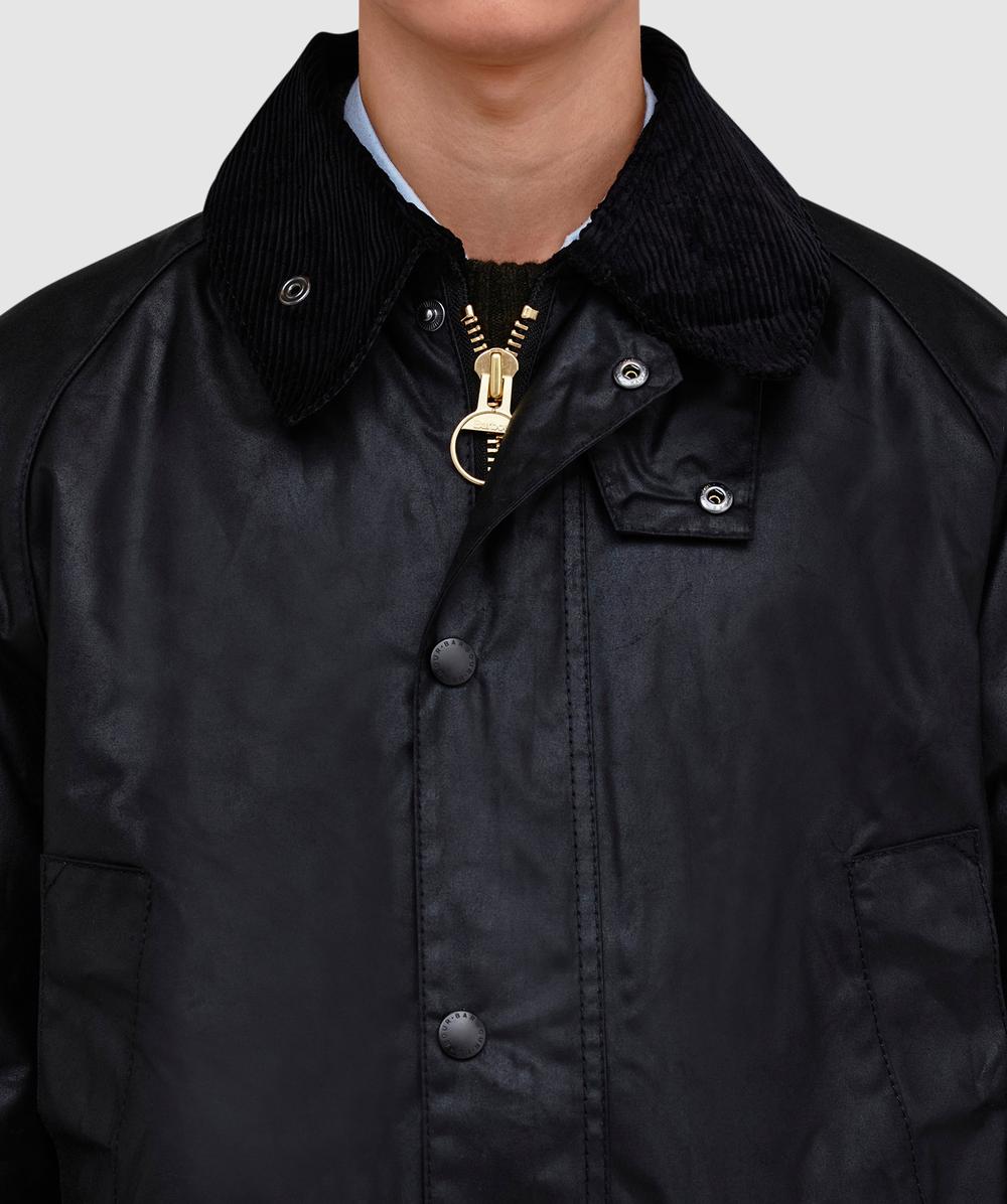 Barbour Bedale wax jacket | BLACK | SEVENSTORE