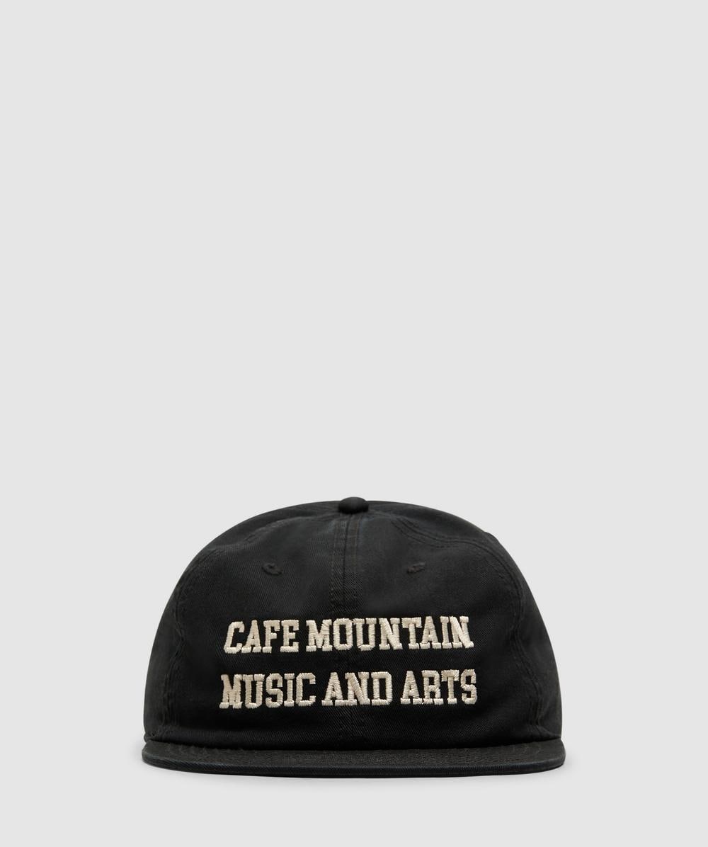 Cafe Mountain Music And Arts Cap In Black
