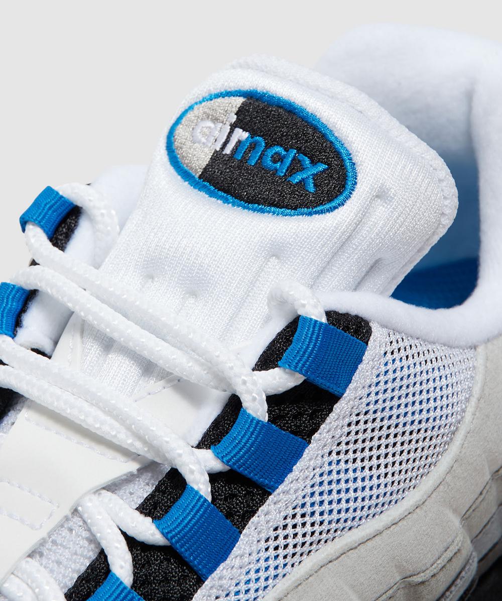 Nike Air Max 95 OG 'blue spark' sneaker | WHITE/BLUE SPARK