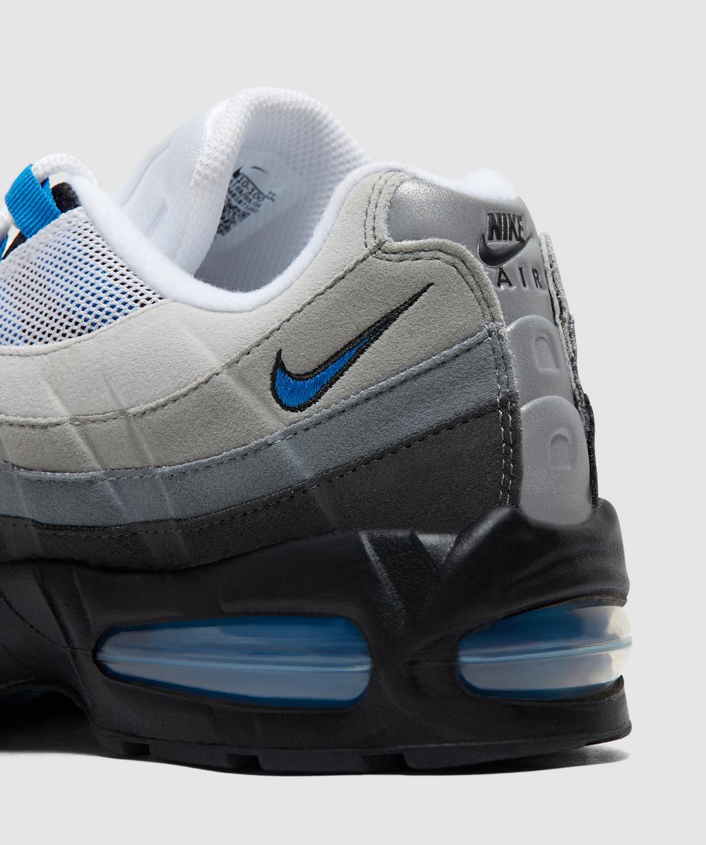 靴 Nike Air Max 95 \"Cool Grey / Blue Spark\" Nike Air Max 95 OG 'Cool Grey/Blue Spark' – Unheardof Brand