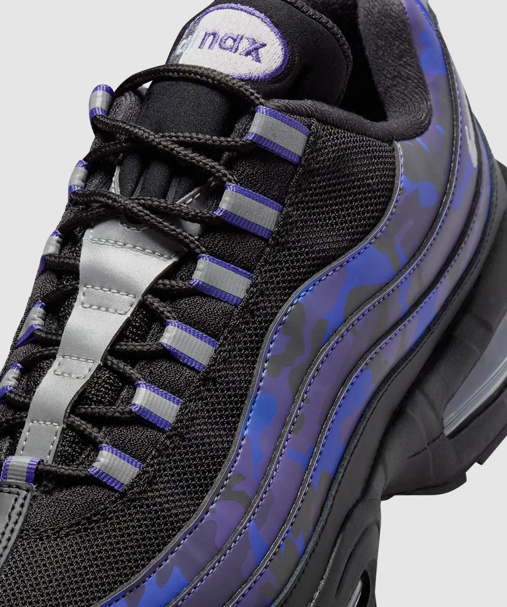 Nike Air Max 95 OG 'Purple Camo' sneaker | COURT PURPLE/VAST GREY