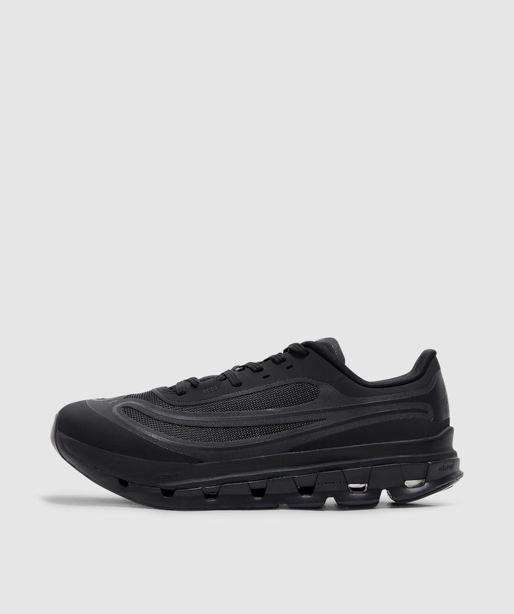 On Men's Blue Cloudflow 5 Ad Sneaker (Black/Magnet - 8) - Size 8