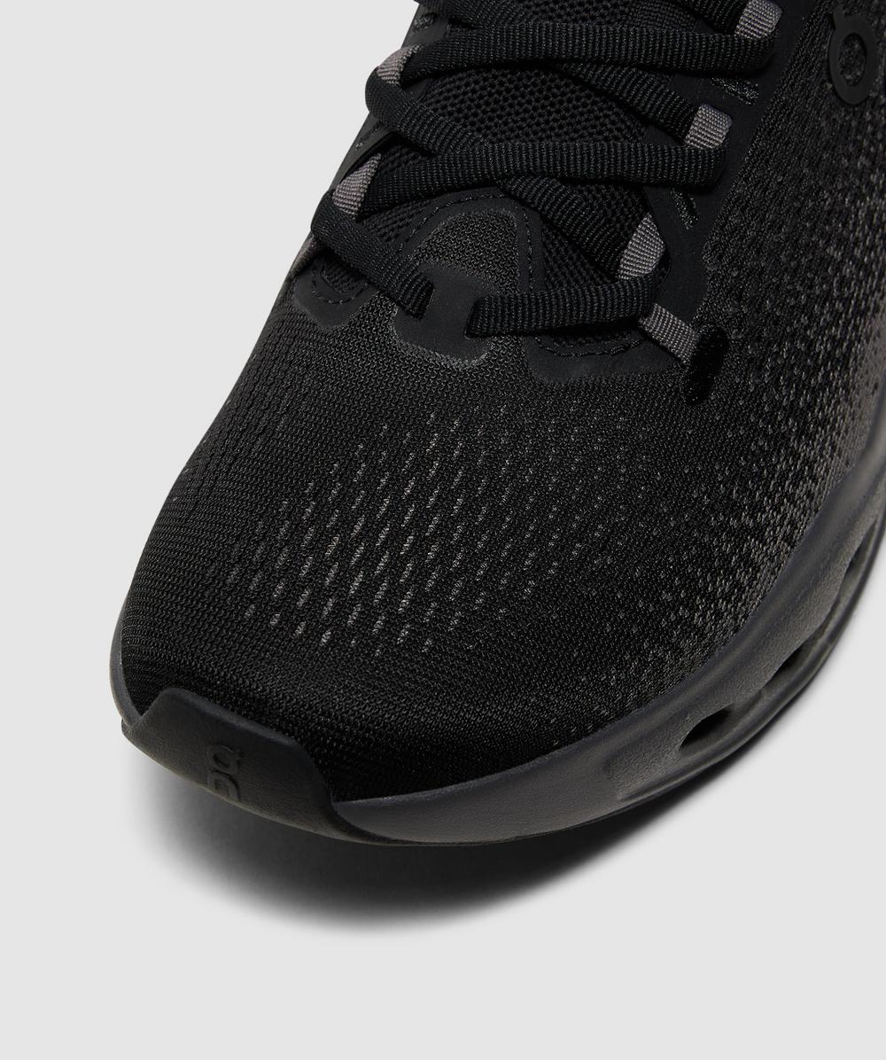On Cloudsurfer max sneaker | BLACK/ECLIPSE | SEVENSTORE