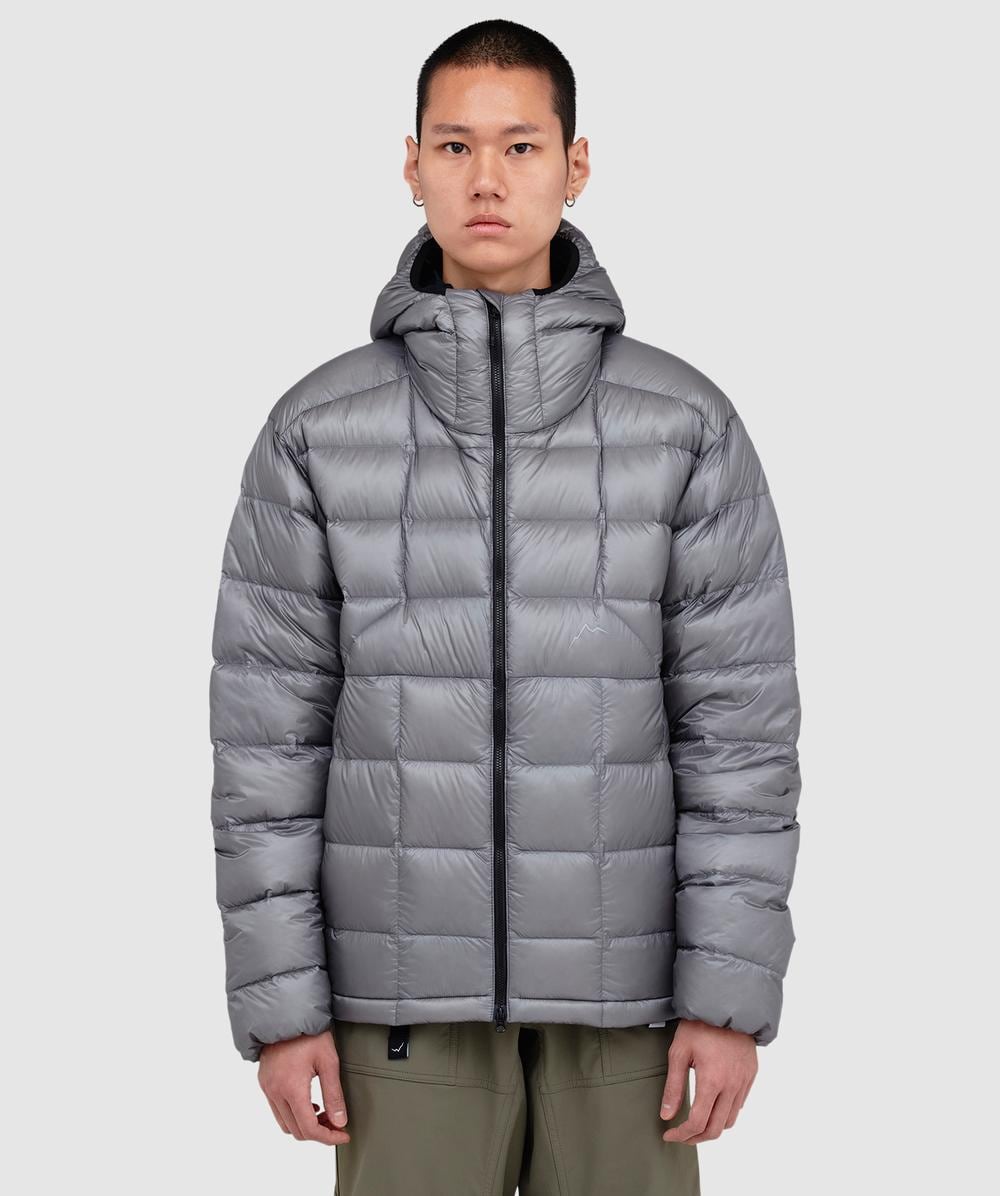 Cayl Light Down Jacket 2 In Gray