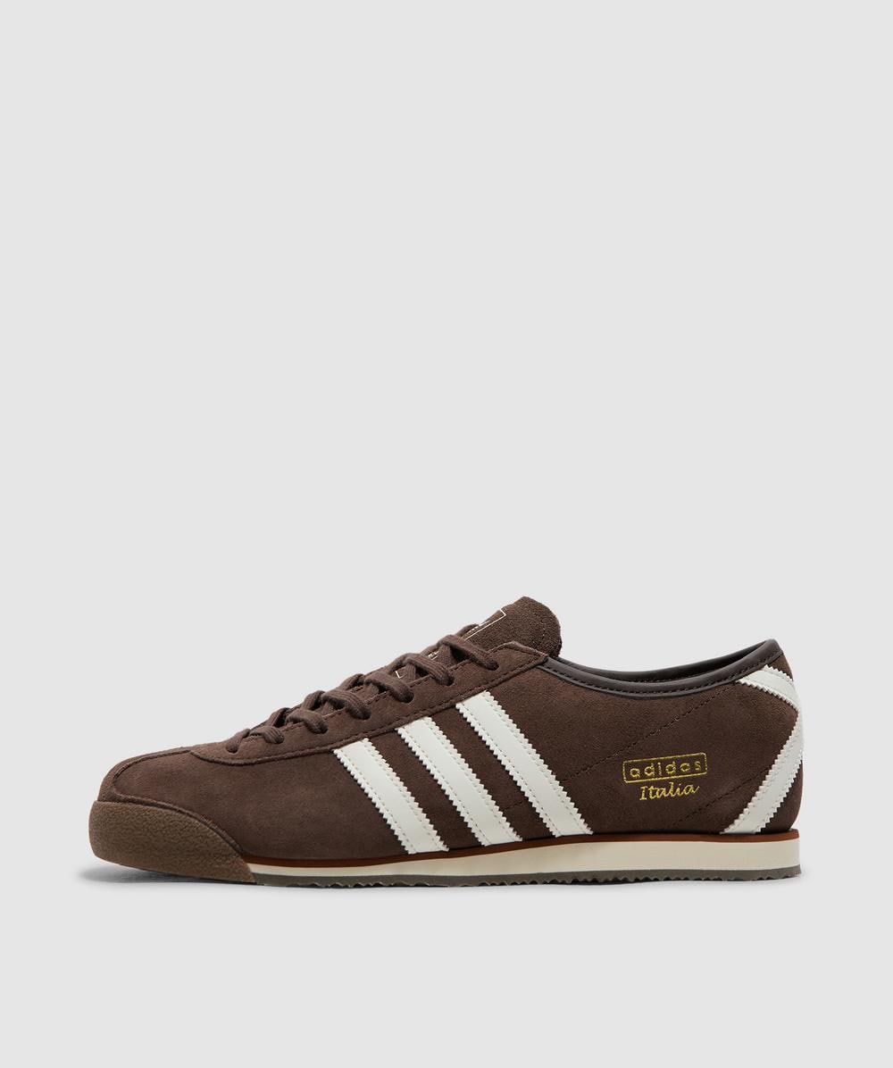 Adidas Men's Brown Italia 70'S Sneaker (Brown/Off White/Gum5 - 7) - Size 7