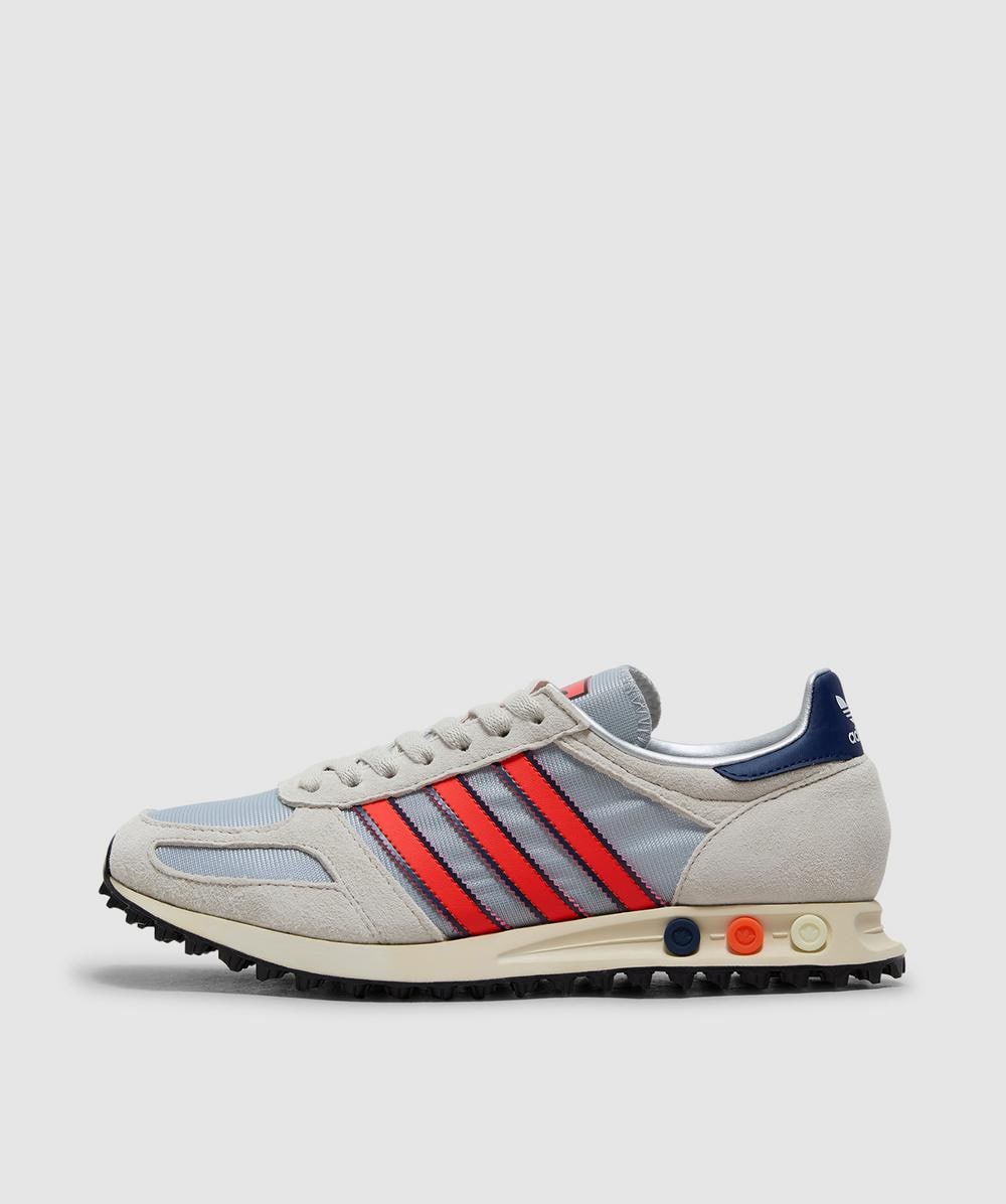 adidas La Trainer Og Sneaker (Silver Met/Supplier Colour/Dark Blue - 7) - Size 7 - Men's, Unisex