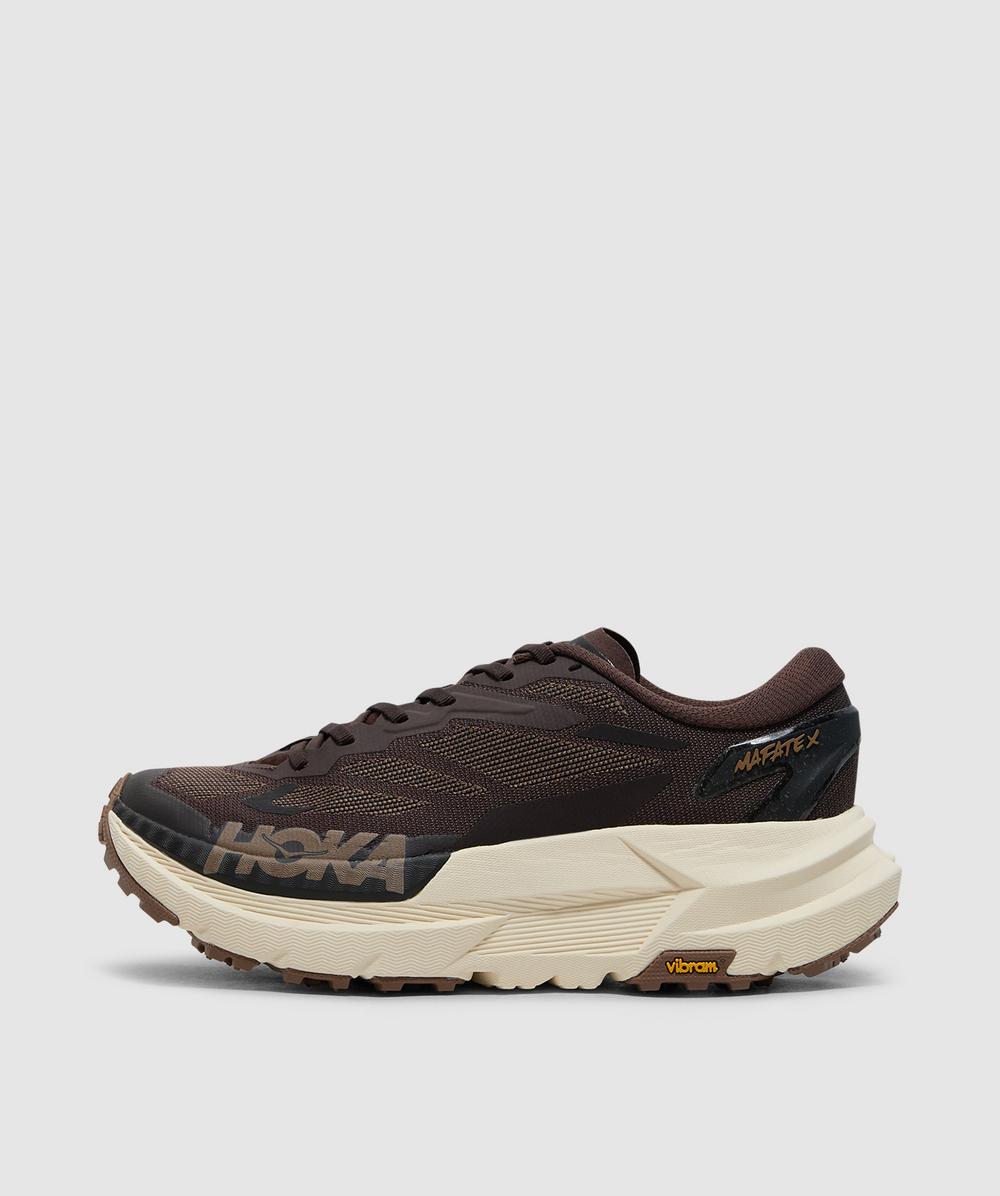 Hoka Men's Brown Mafate X Sneaker (Walnut / Rye - 10) - Size 10