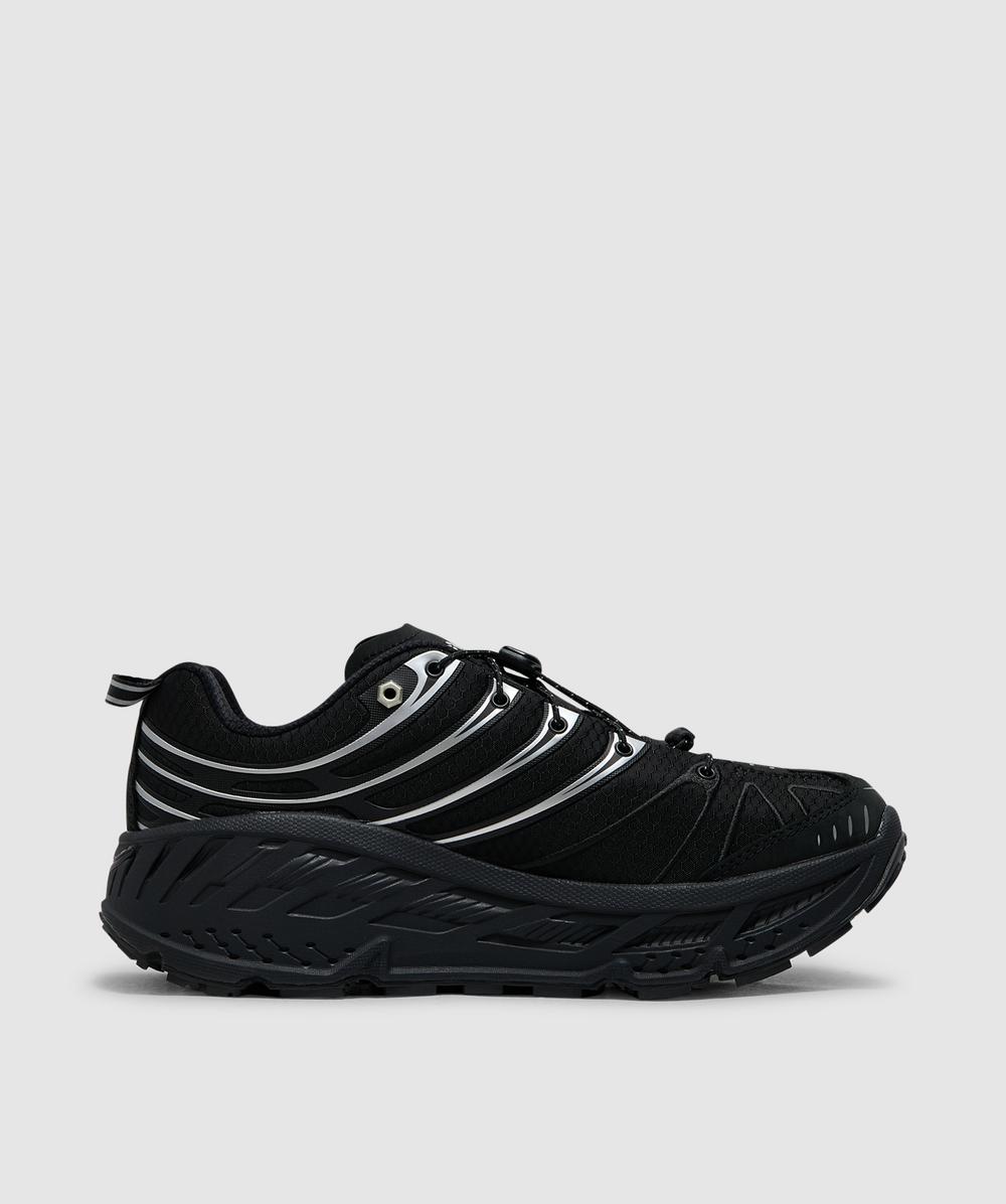 Hoka Stinson EVO Gore-Tex sneaker | BLACK / SILVER | SEVENSTORE