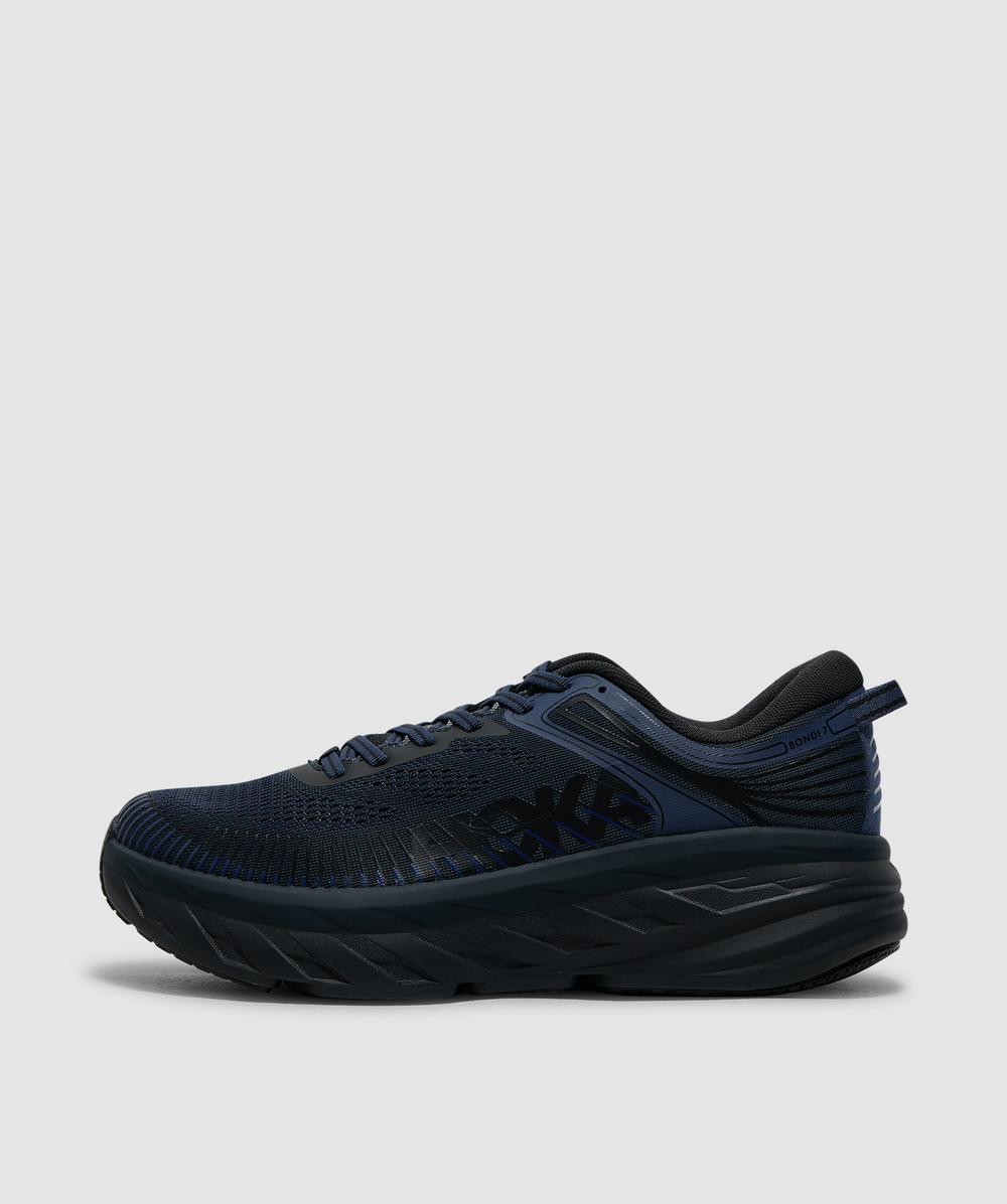 Hoka Bondi 7 Sneaker In Blue