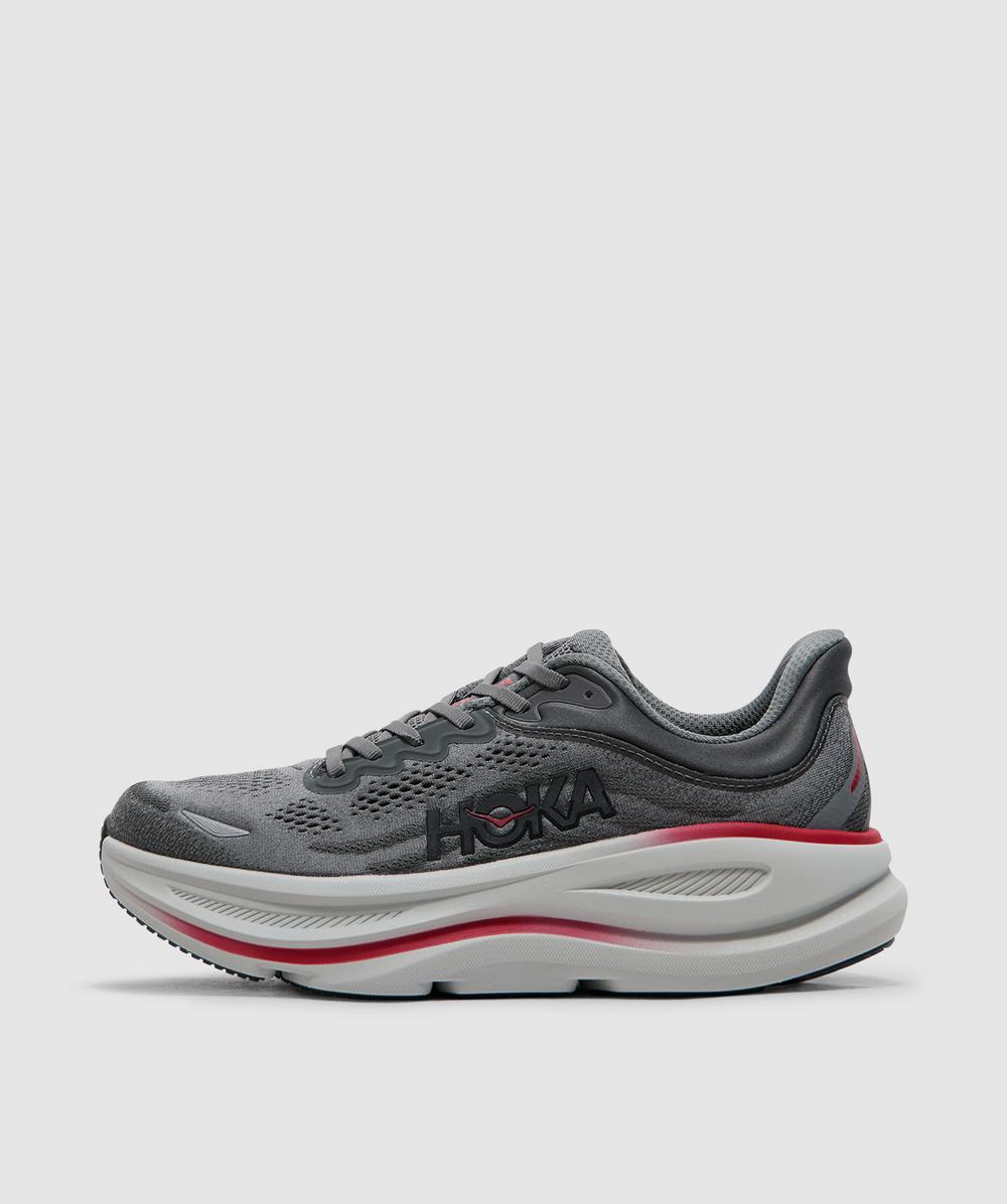 Hoka Bondi 9 Sneaker In Gray