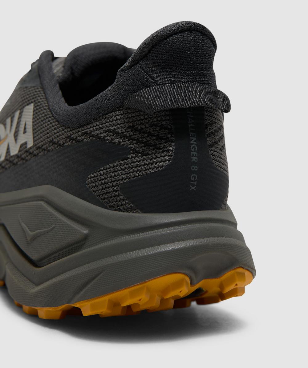Hoka Challenger 8 Gore-Tex sneaker | ASPHALT GREY / VARSITY YELLOW