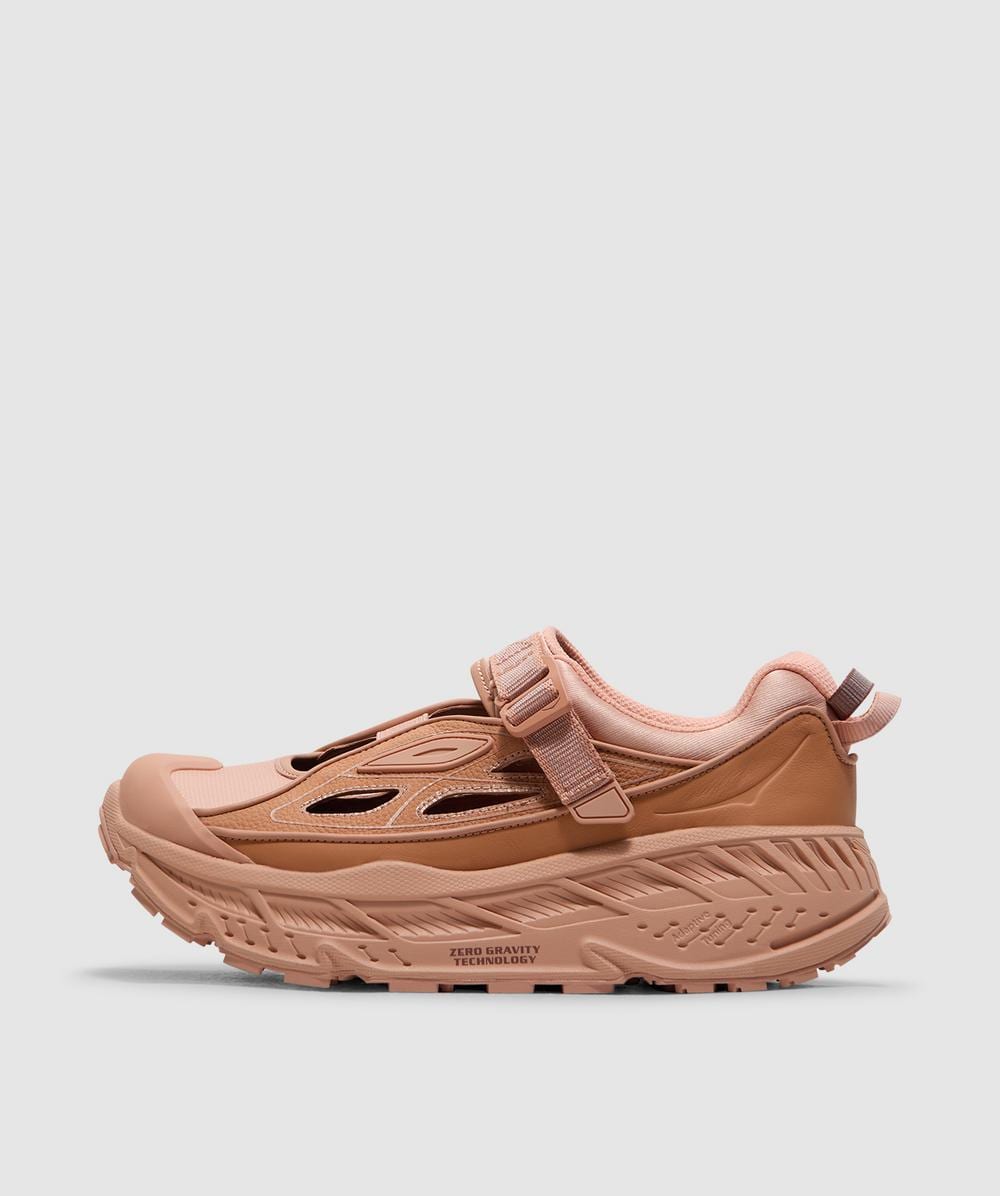 Hoka Stinson Breeze Sneaker In Brown
