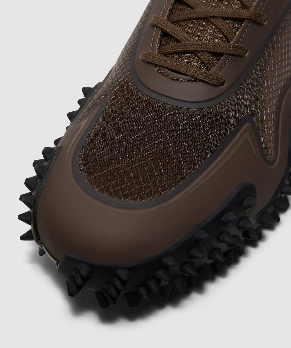 Puma Mostro XC tech sneaker | TOTALLY TAUPE-CHOCOLATE BROWN